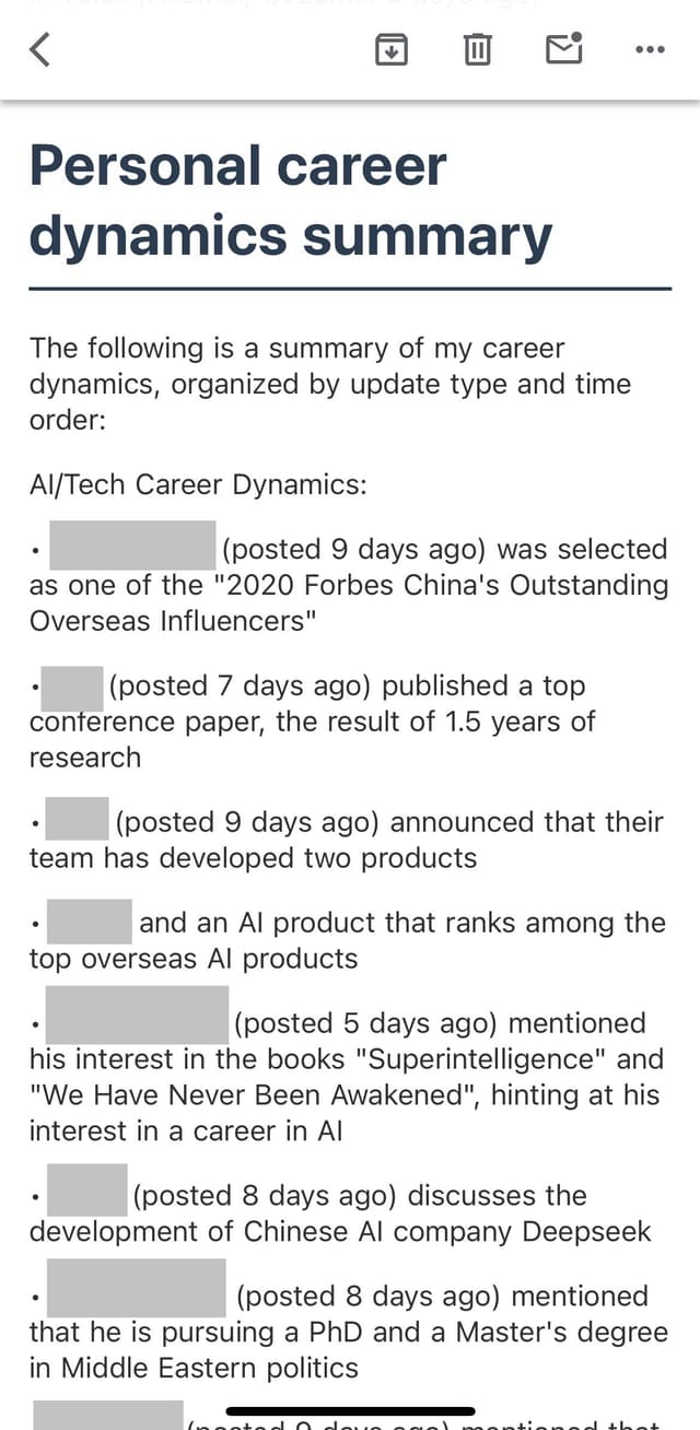 Simplified email digest (English)